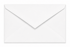 Strathmore® Premium Ultimate White Wove, 80 lb., #4-Bar (3.625" x 5.125") Square Flap Envelope, Box of 250 Sheets