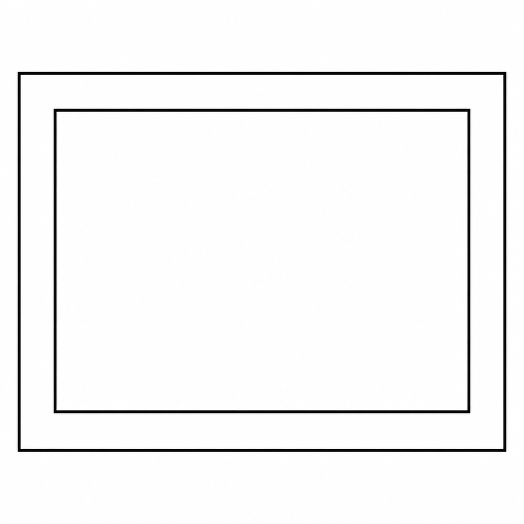 Cougar® Opaque Natural Smooth, 100 lb. Cover, #5-Bar Panel Cards, 4" x 5.25", Box of 250 Cards