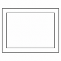 Cougar® Opaque Natural Smooth, 100 lb. Cover, #5-Bar Panel Cards, 4" x 5.25", Box of 250 Cards