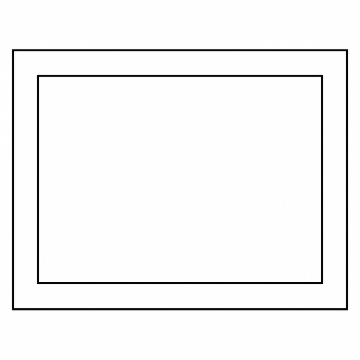 Cougar® Opaque Natural Smooth, 100 lb. Cover, #5-Bar Panel Cards, 4" x 5.25", Box of 250 Cards