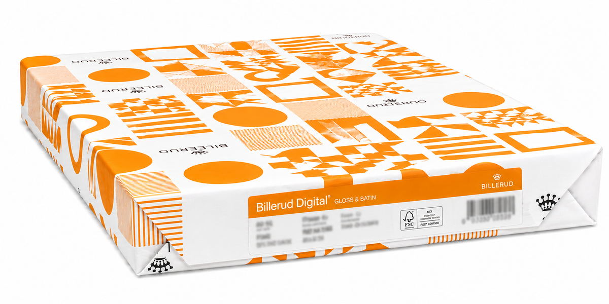 Blazer® Digital White Gloss, 100 lb. Cover, 18" x 12", Pack of 250 Sheets