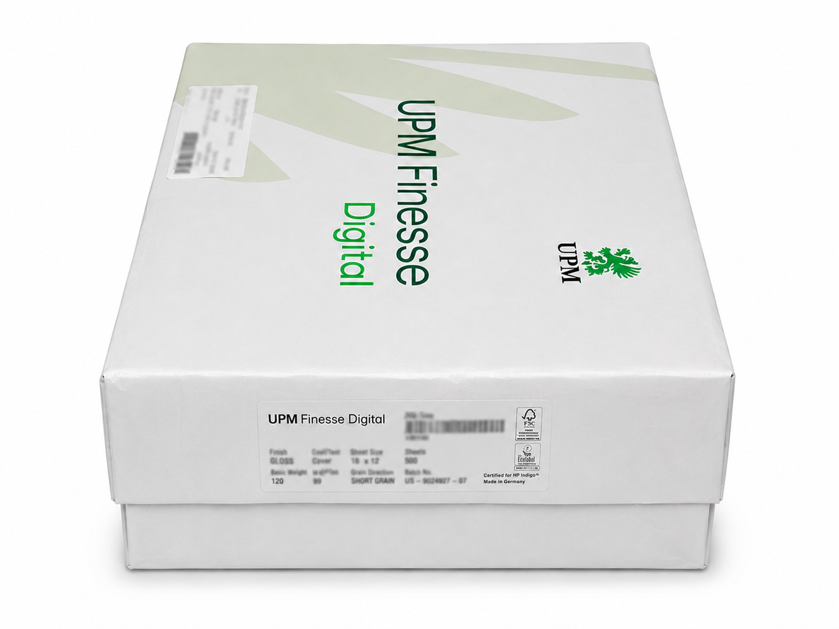 Finesse® Digital White Silk, 80 lb. Text, 13" x 19", Pack of 500 Sheets