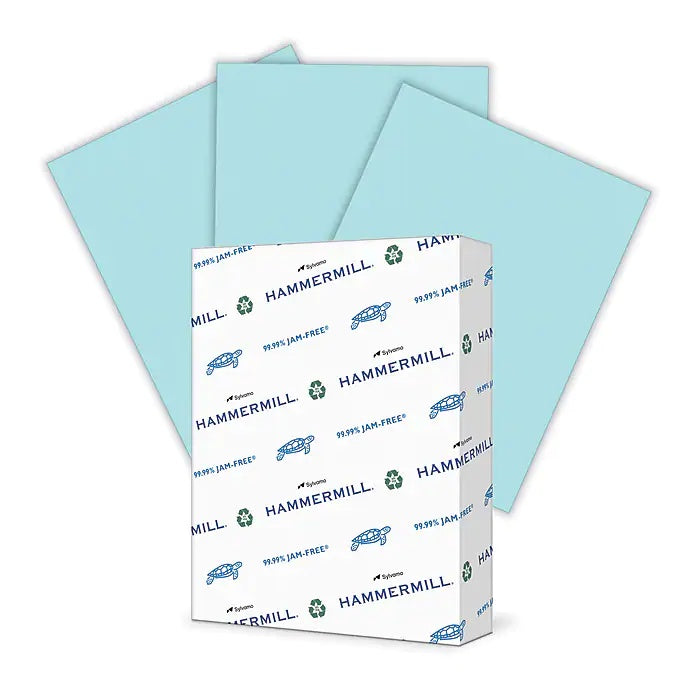 Hammermill® Fore MP Blue Smooth, 20 lb., 11" x 17", Pack of 500 Sheets