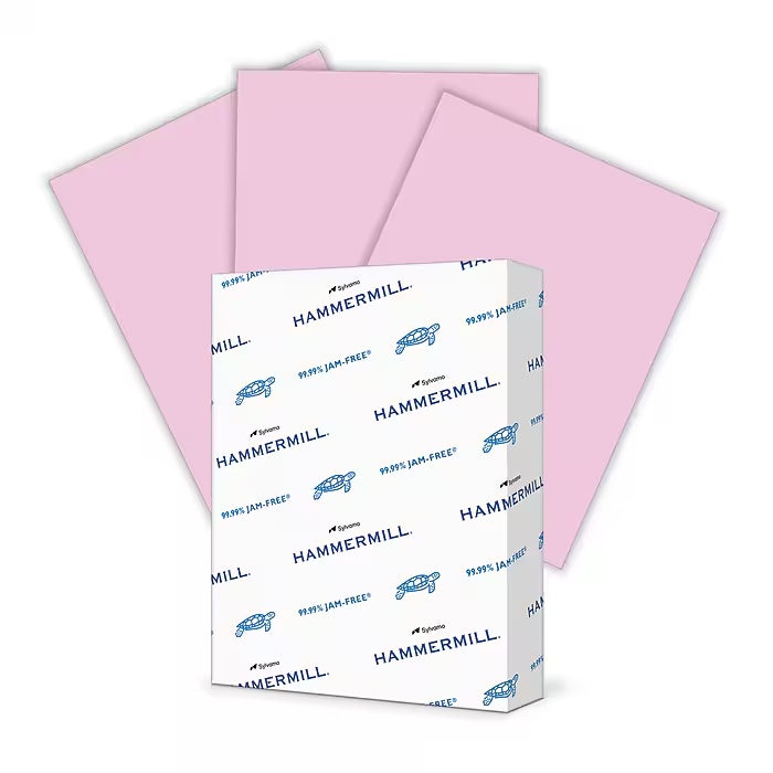 Hammermill® Colors Lilac Smooth, 20 lb., 8.5" x 11", Pack of 500 Sheets (HAM102269)