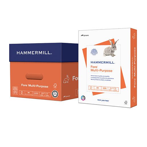Hammermill® Fore MP Canary Smooth, 20 lb., 11" x 17", Pack of 500 Sheets