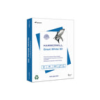 Hammermill® Great White 30% Recycled White Smooth, 20 lb., 8.5" x 11", 3-Hole-Punched, Case of 5,000 Sheets