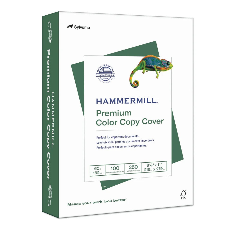 Hammermill® Color Copy Photo White Smooth, 80 lb. Cover, 19" x 13", Pack of 250 Sheets